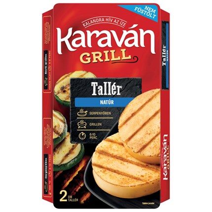 Karaván Grilltallér natúr 140g