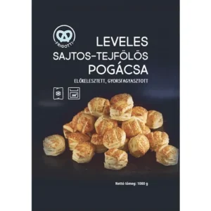 Frigotti leveles sajtos-tejfölös pogácsa 1kg