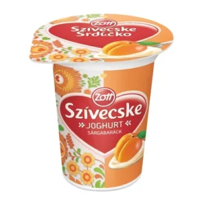Zott Szívecske joghurt 125g sárgabarackos