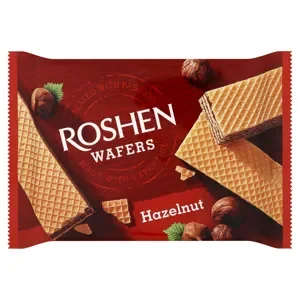Roshen Wafers mogyorós krémmel töltött ostya 72g