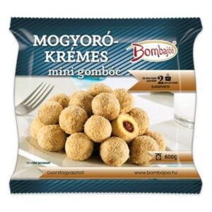 Bombajó mogyorókrémes minigombóc 600g