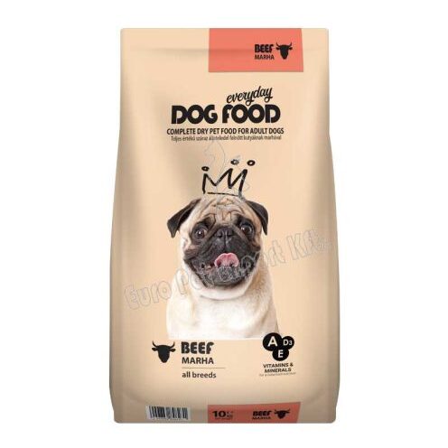 EuroDog Everyday Kutyatáp Marhás 10kg
