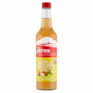 CBA Piros gyümölcsszörp bodza 0,7l DRS