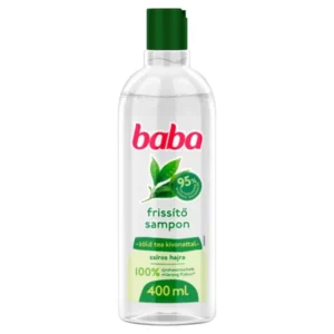 Baba frissítő sampon zöld tea kivonattal 400ml