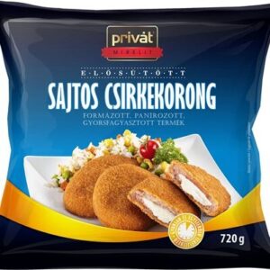 Privát Sajtos csirkekorong 720g