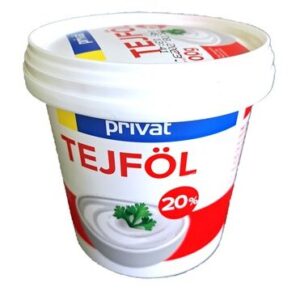 Privát Tejföl 20%-os 800g