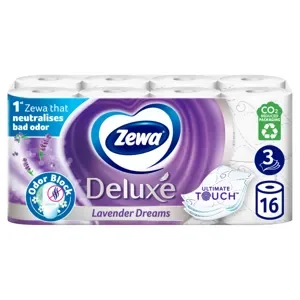 Zewa Delux toalettpapír levendulás 16 tekercs 3 rétegű